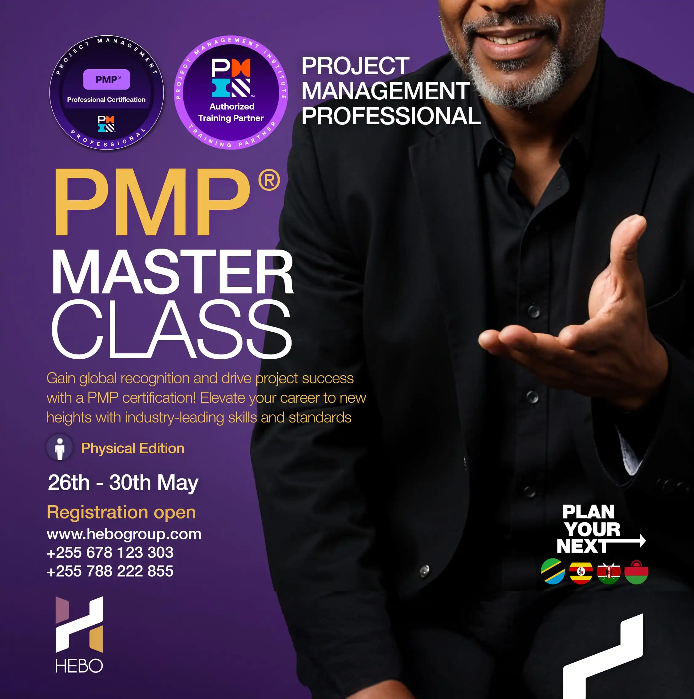 Project Management Professional (PMP®) Physical Masterclass - May 2025