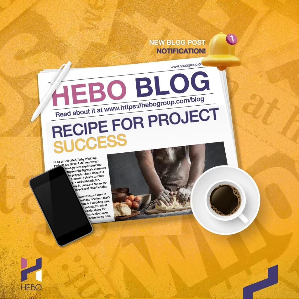 Recipe for project success